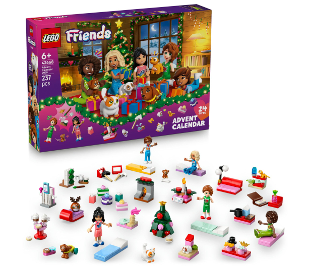 LEGO LEGO Friends 42668 Kalendarz adwentowy na 2025 rok - 1331749 - zdjęcie 2